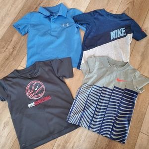 4t boys nike/under armour lot